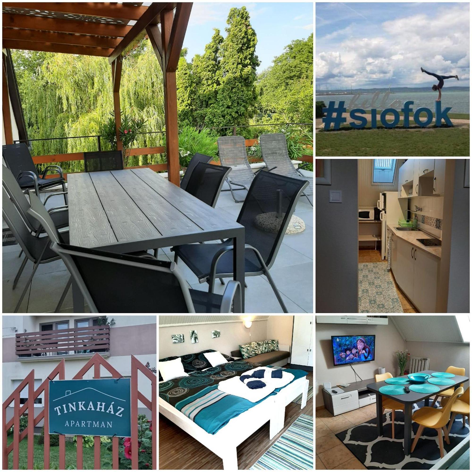 Tinka Haz Apartment Siofok Exterior photo